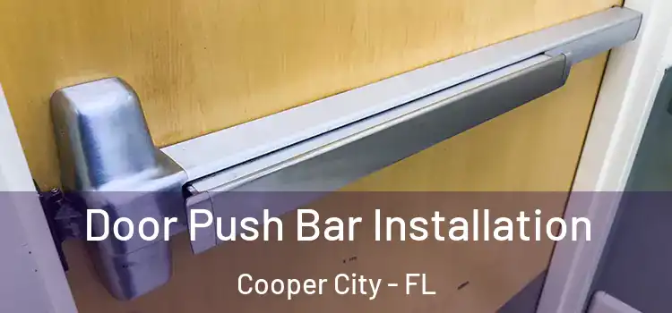 Door Push Bar Installation Cooper City - FL